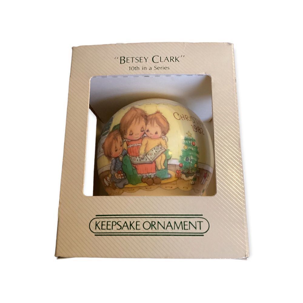 Hallmark 1982 Betsey Clark Unbreakable Ornament